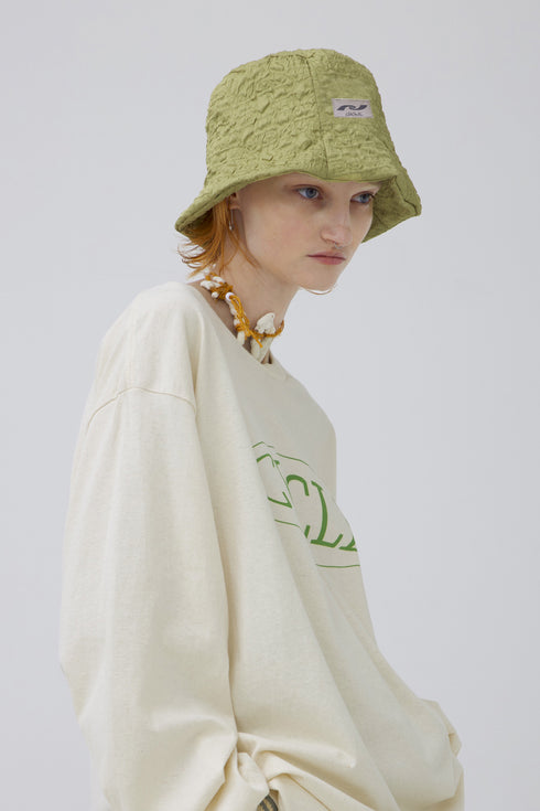 METALIC GREEN HAT
